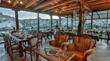 Kapadokya Uzundere Restoranda Akşam Yemeği