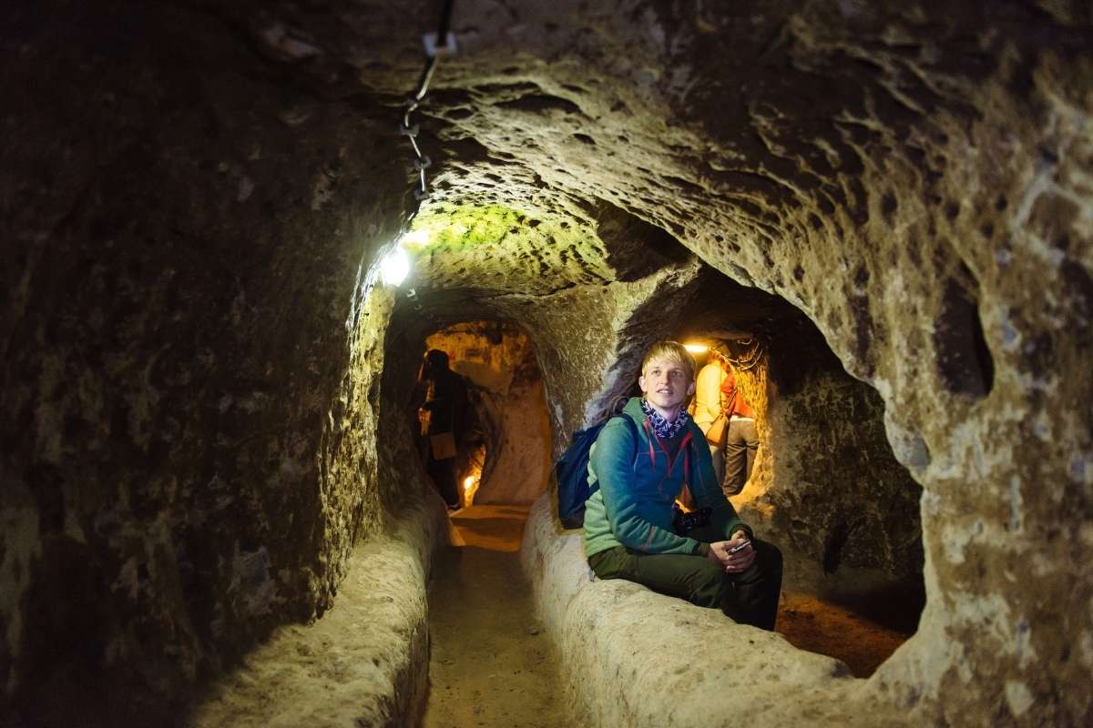 kapadokya yeraltı şehirleri