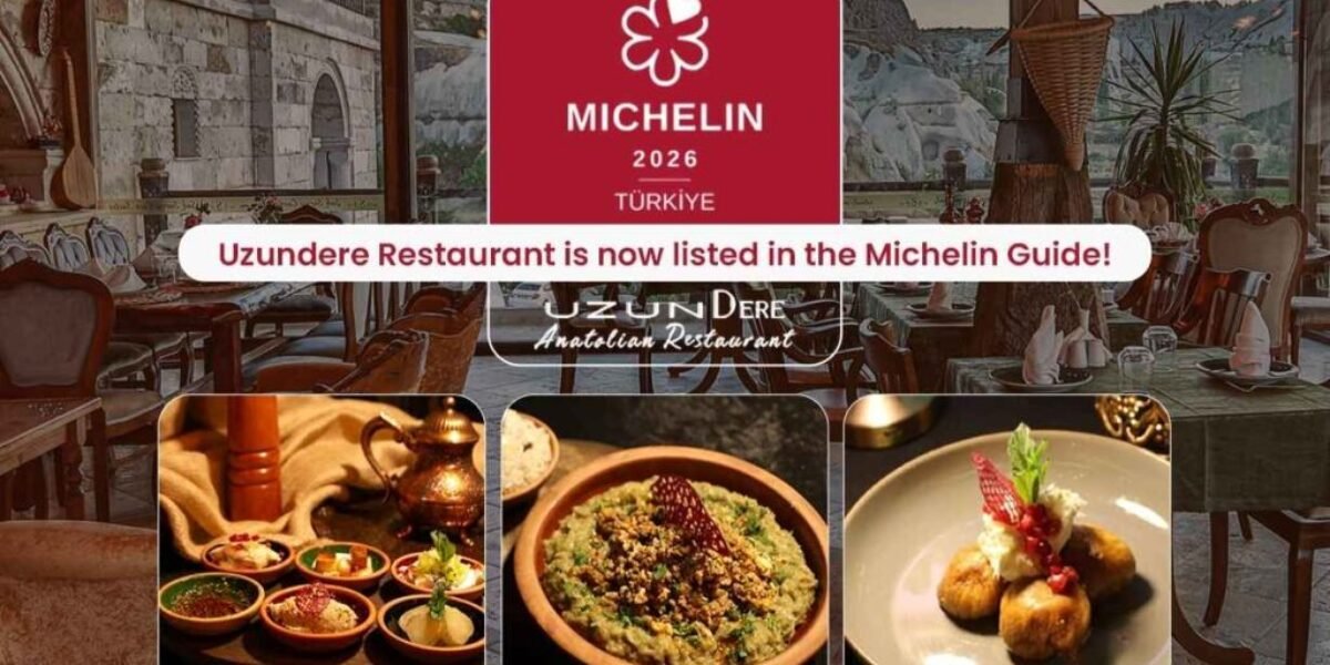 kapadokya michelin guide selected uzundere restoran