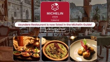 kapadokya michelin guide selected uzundere restoran