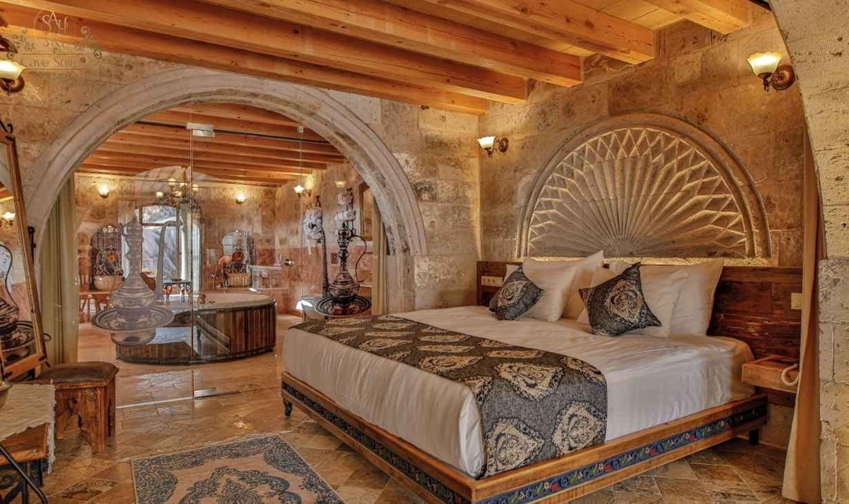kapadokya mağara otel dekorasyonu