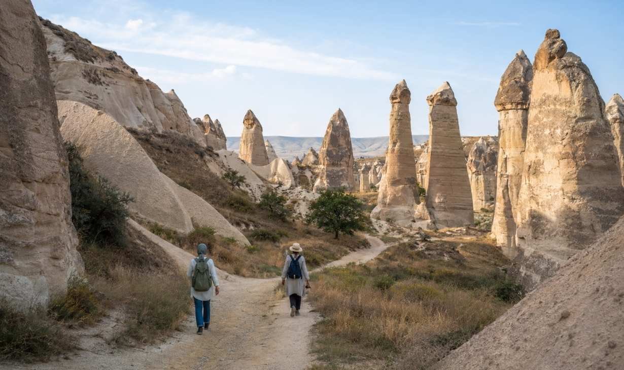 aşk vadisi yürüyüş yolu